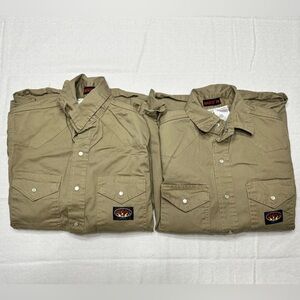 RASCO FR Shirt Men’s Size M Long Lot Of 2